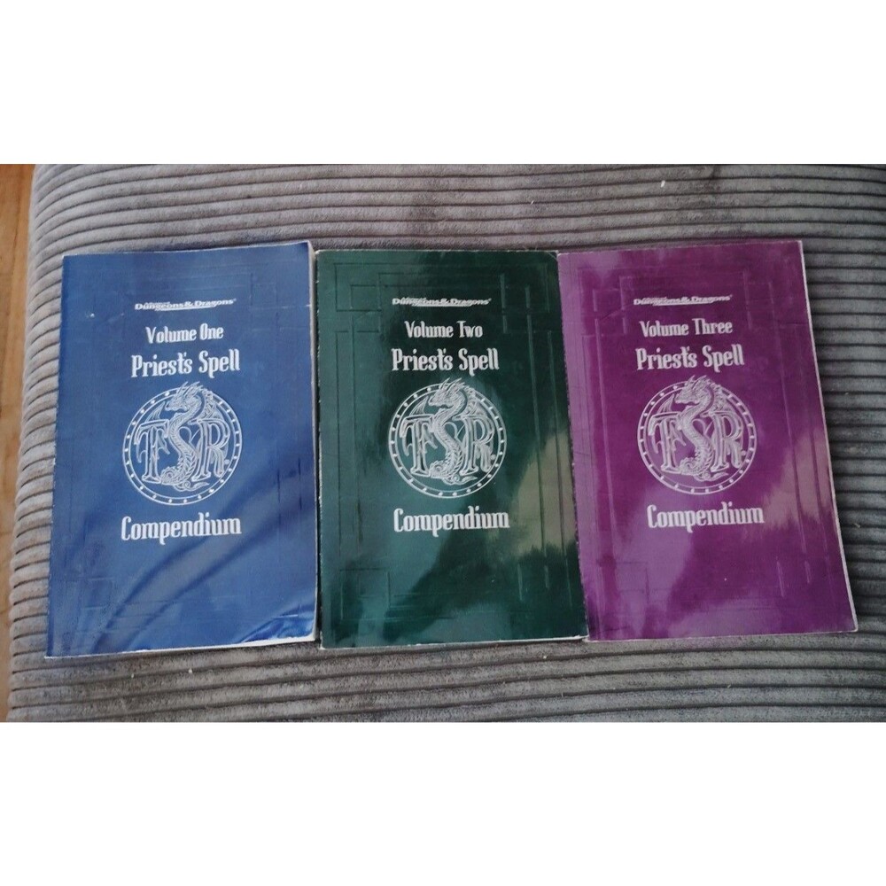 Dungeons & Dragons Priest's Spell Compendium Volumes 1-3